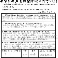 不安と憂鬱な気分からすっかり開放されました。