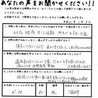 通院する内にツエが不要。外出が出来る様になりました。